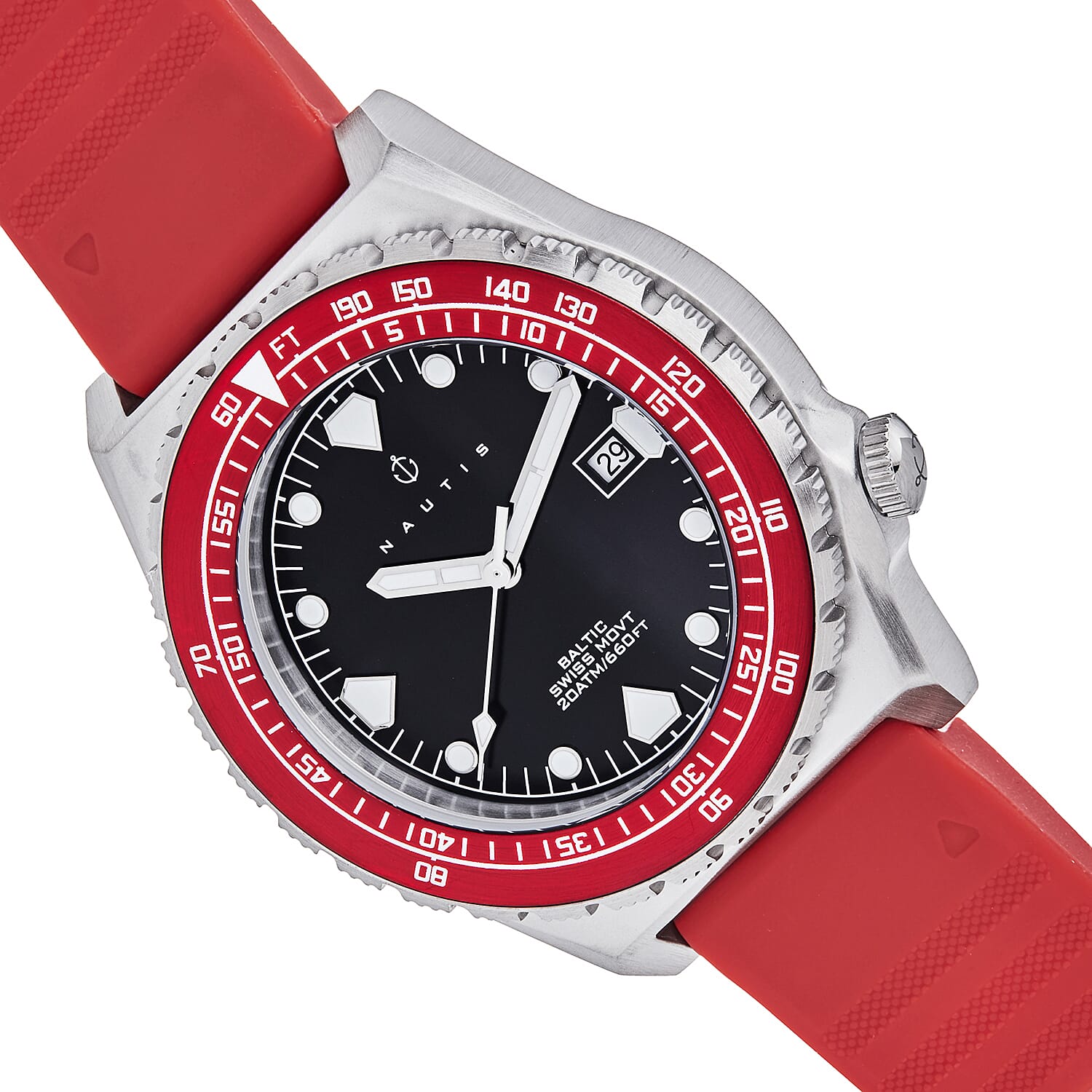 Nautis Automatic Mens Watch in Stainless Steel