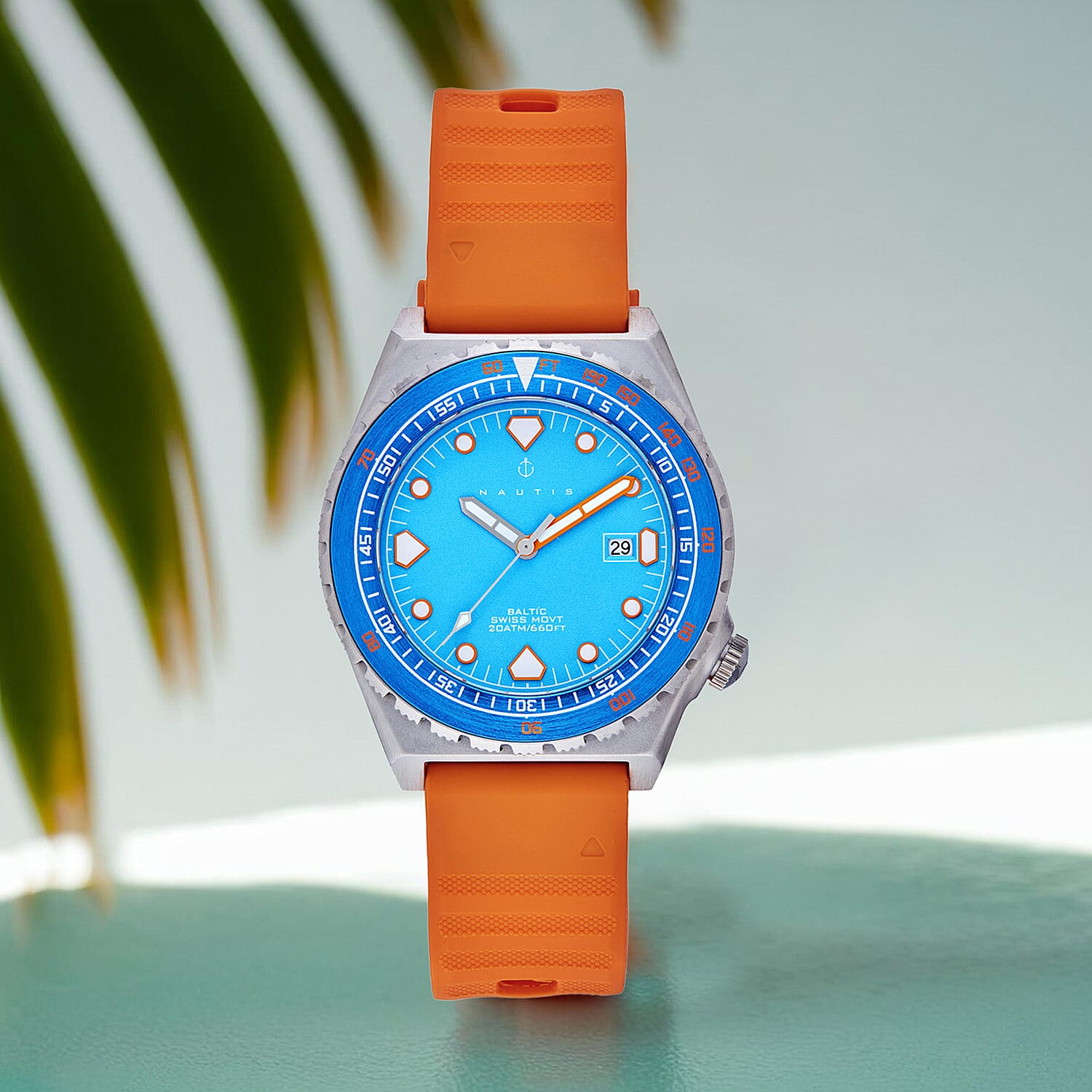 Nautis Automatic Mens Watch in Stainless Steel