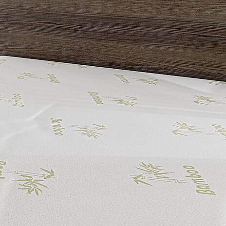 Bamboo Waterproof Mattress Protector - Double