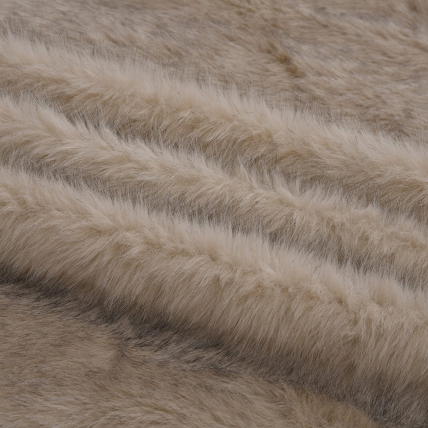 Luxurious Plush Sherpa Blanket 1000Gsm (200x150 cm ) - Grey