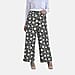 La Marey Printed Wide Leg Pants 
