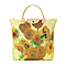 Signare Tapestry Von Gogh Sunflower The National Gallery Print Foldaway Bag - Yellow