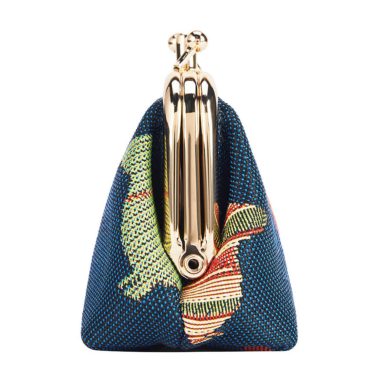 Signare Tapestry Dachshund Frame Purse - Navy