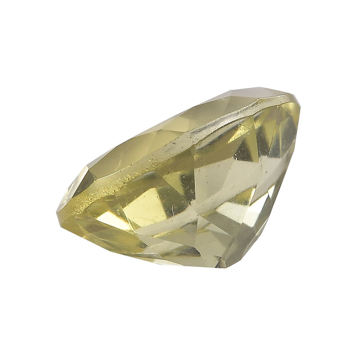 Green Gold Quartz Oval 10x8 mm