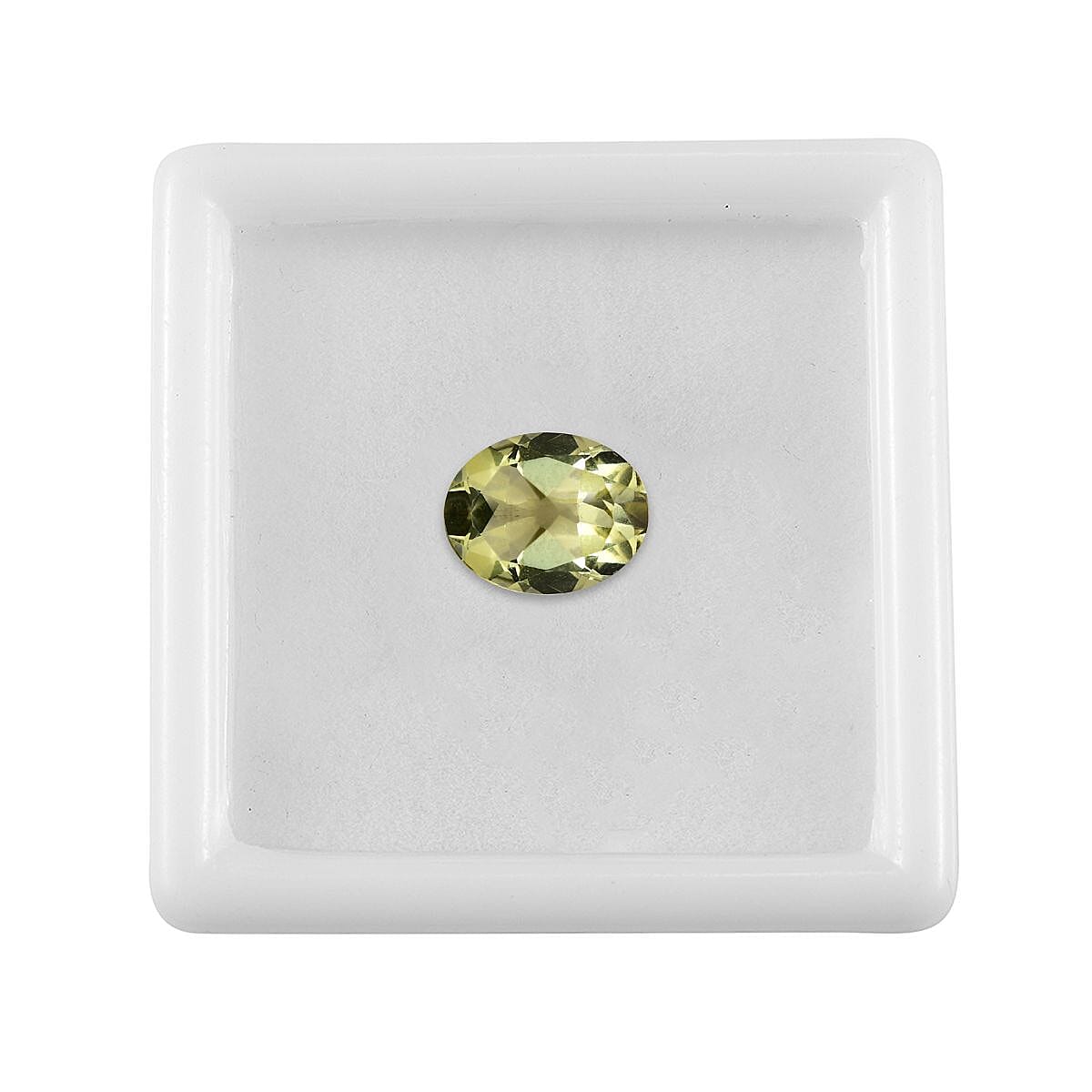 Green Gold Quartz Oval 10x8 mm