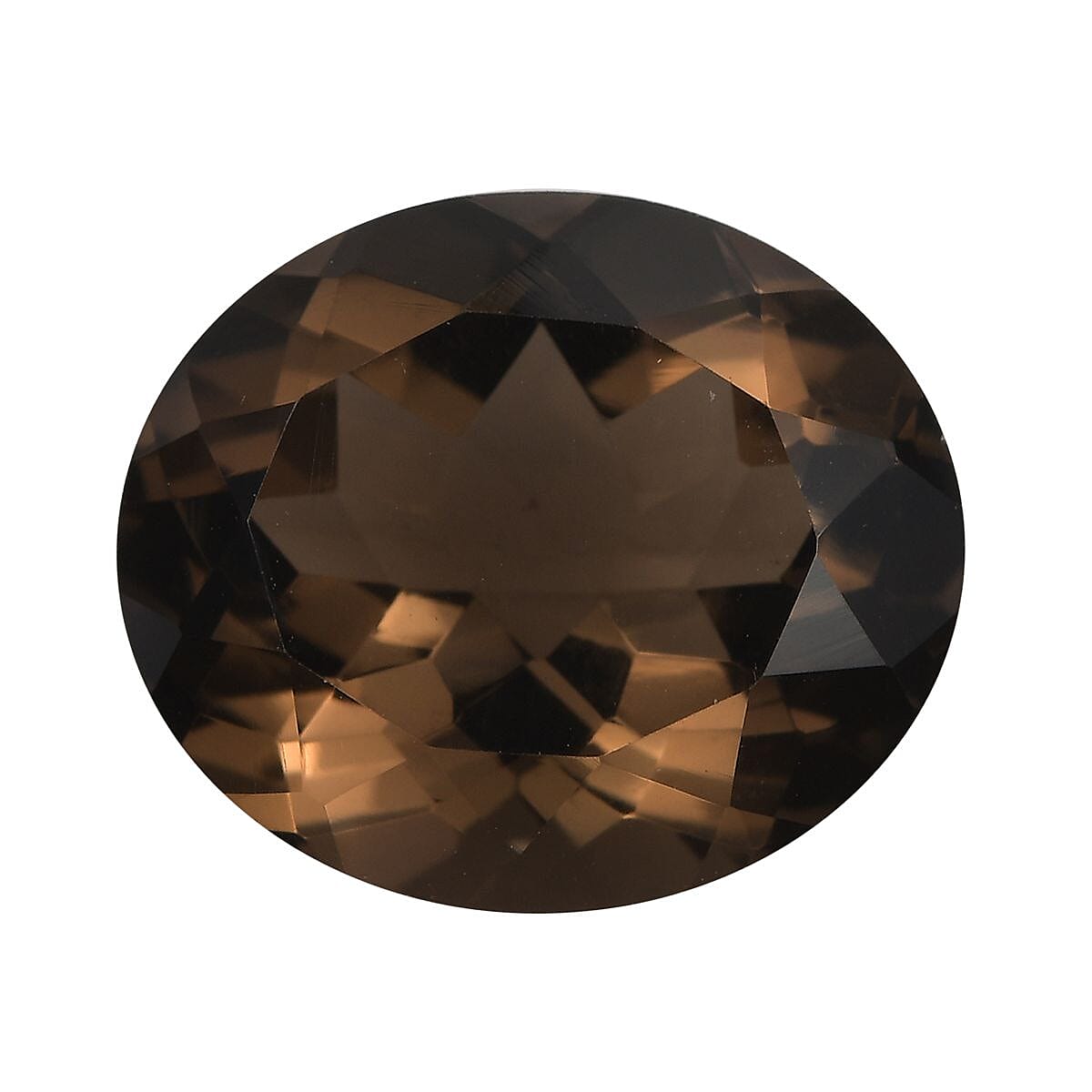 Smoky Quartz Oval 14x12 mm