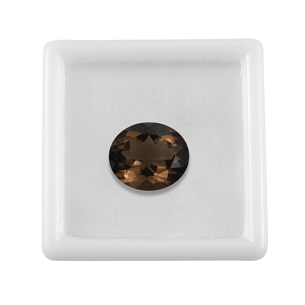 Smoky Quartz Oval 14x12 mm