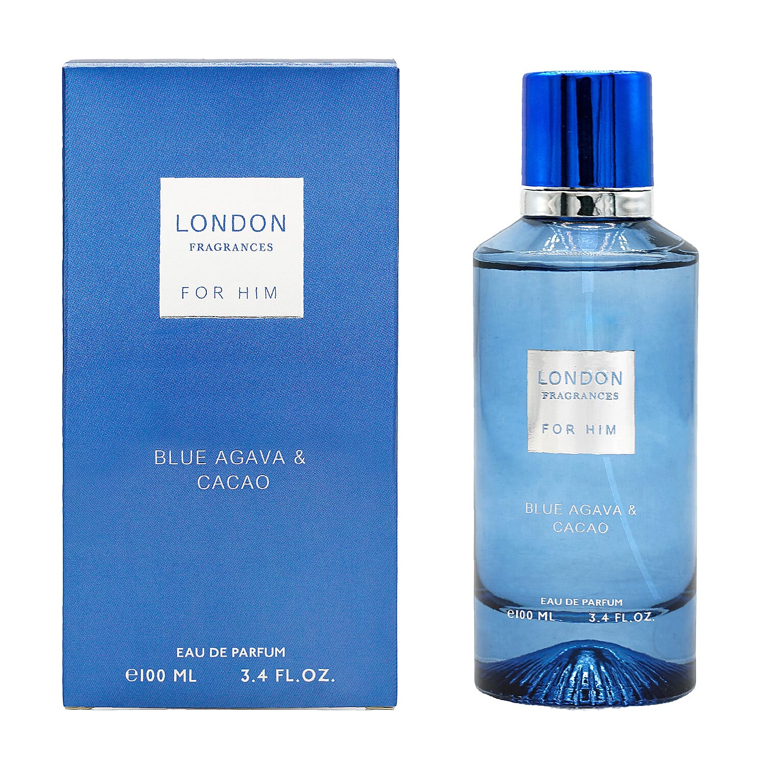 London Fragrances For Him - Blue Agava & Cacao EDP (100ml)