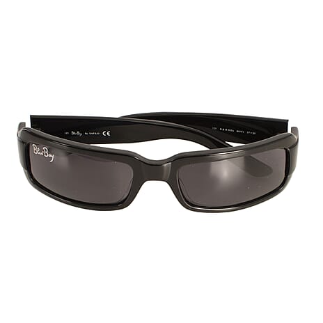 BLUEBAY Womens Rectangular Sunglasses - Black