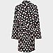 Women's Floral Print Fleece Robe