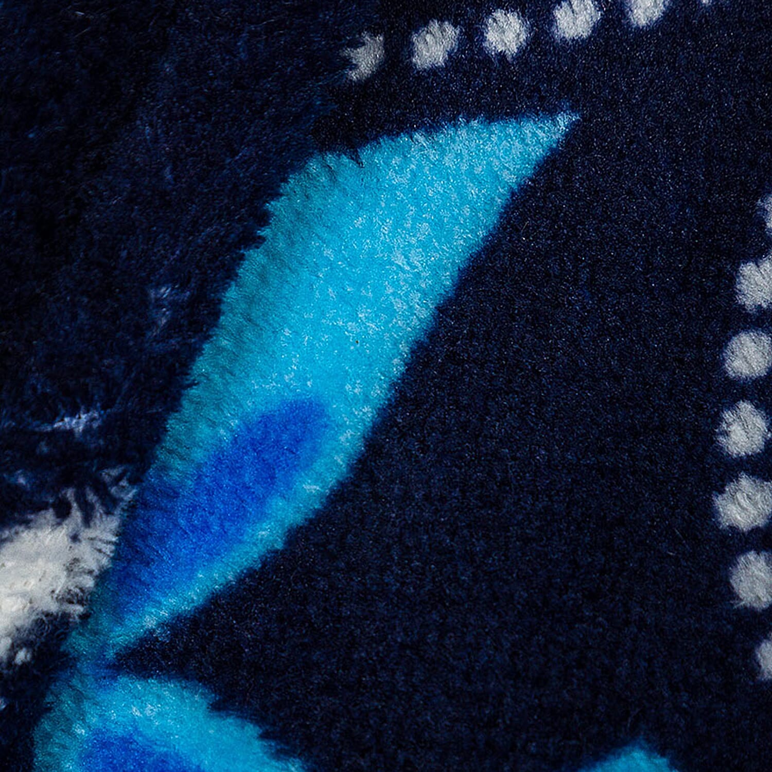 Diana Floral Printed Dressing Gown (One Size, upto 18) - Dark Blue