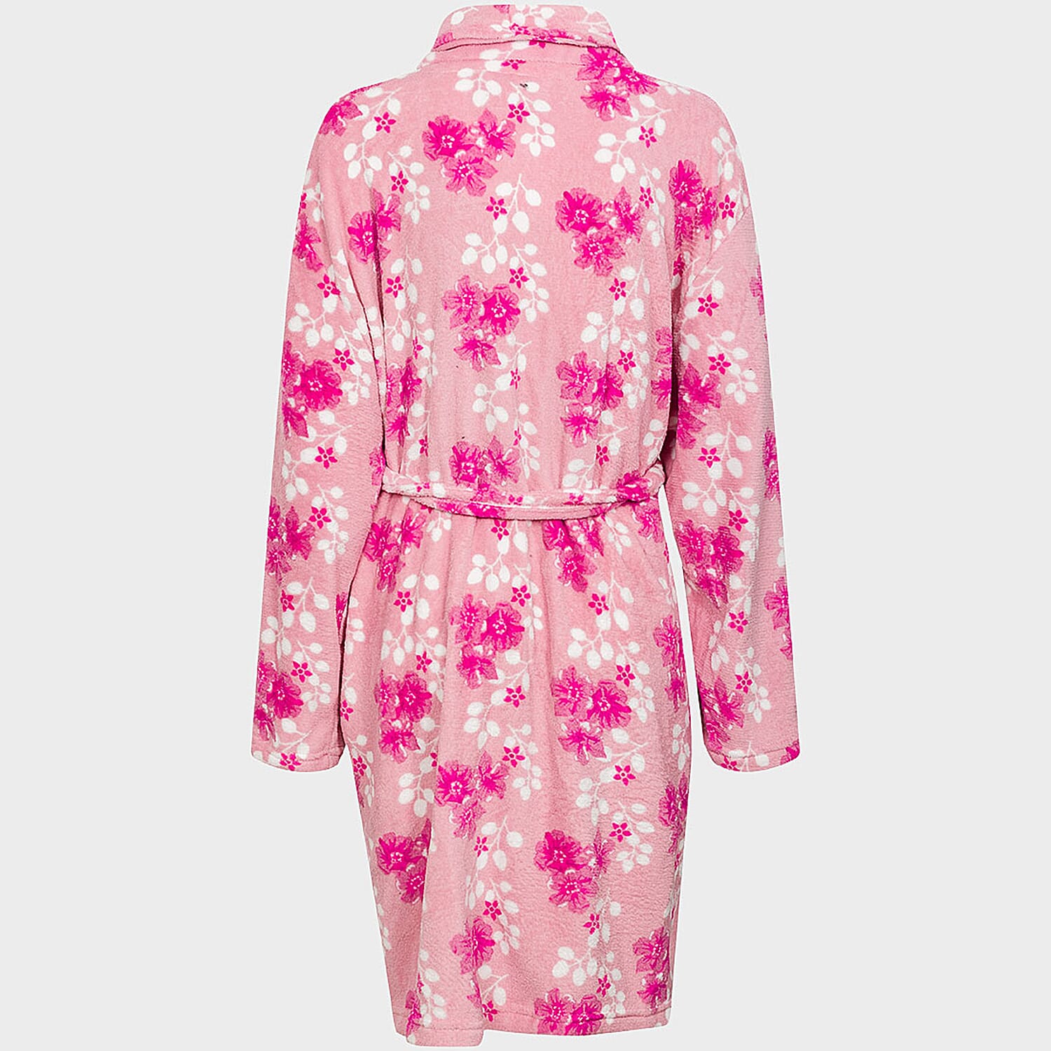 Floral Pattern Dressing Gown (One Size, upto 18) - Floral