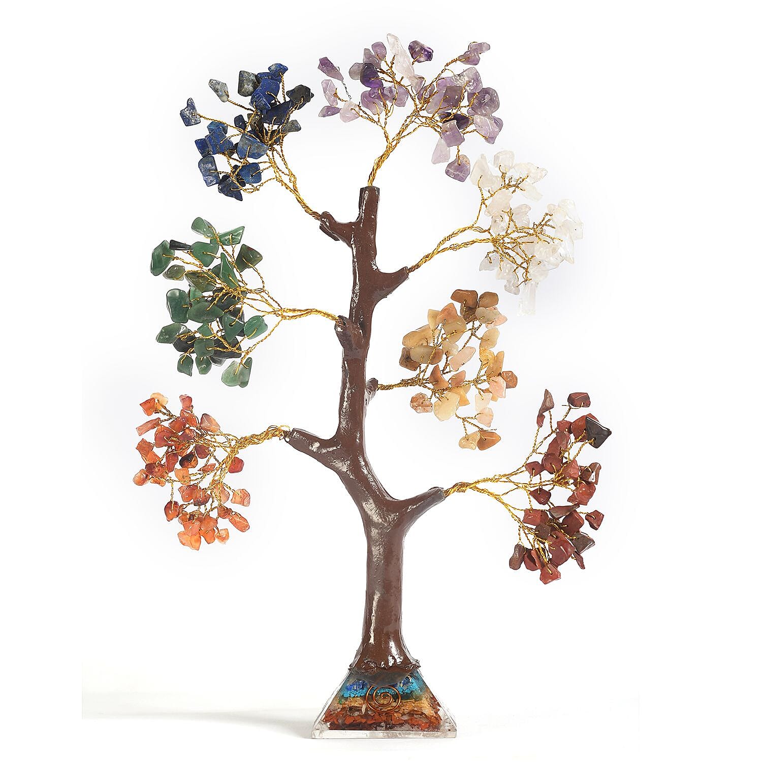 Decorative Tree (Size 23x5x1 cm) - Red & Brown