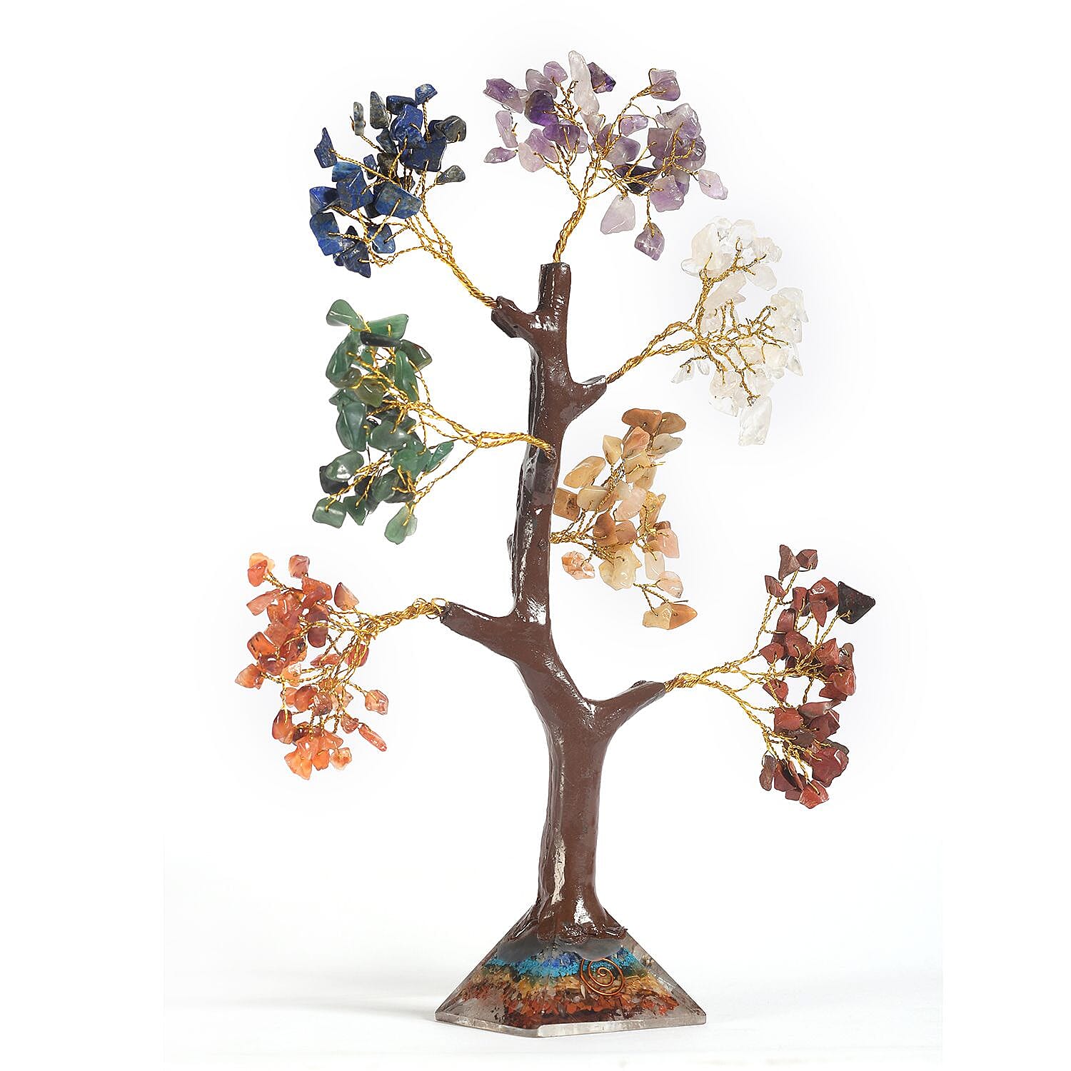 Decorative Tree (Size 23x5x1 cm) - Red & Brown