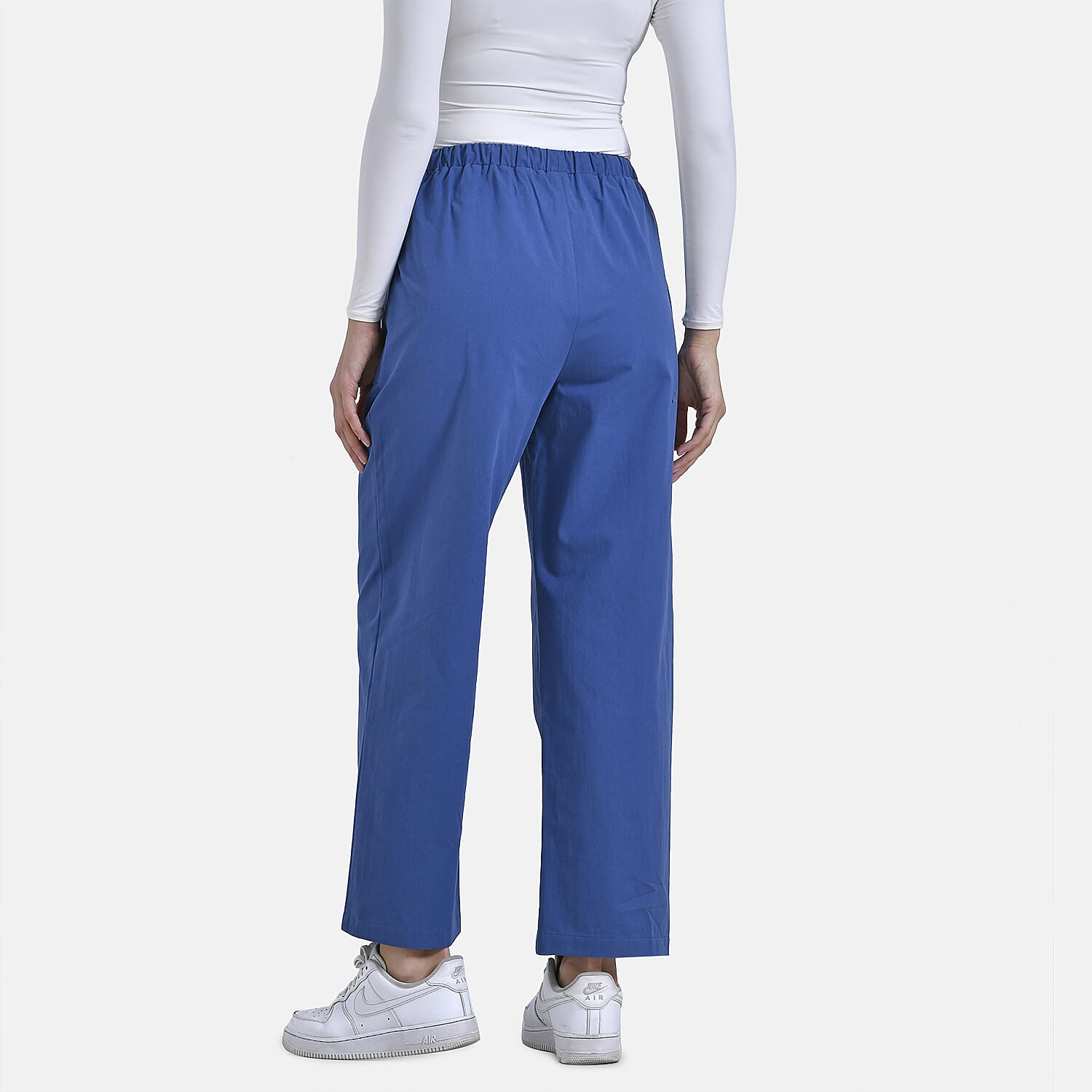 La Marey Pure Cotton Elastic Waist Casual Wear Trousers