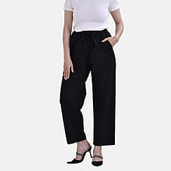 La Marey Pure Cotton Solid Jean and Pant-Trouser