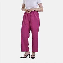 La Marey Pure Cotton Solid Jean and Pant-Trouser