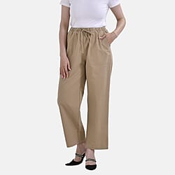 La Marey Pure Cotton Solid Jean and Pant-Trouser