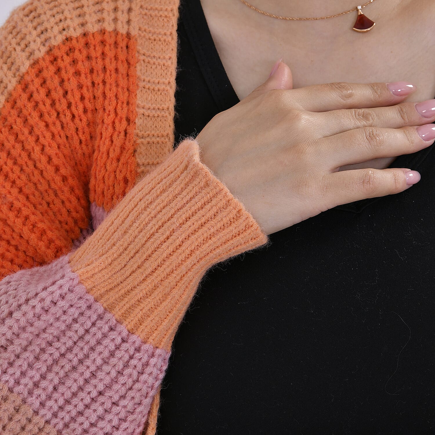 Tamsy Striped Cardigan (Size 8 to20) - Red Tamsy Striped Cardigan (Size 8 to20) - Red