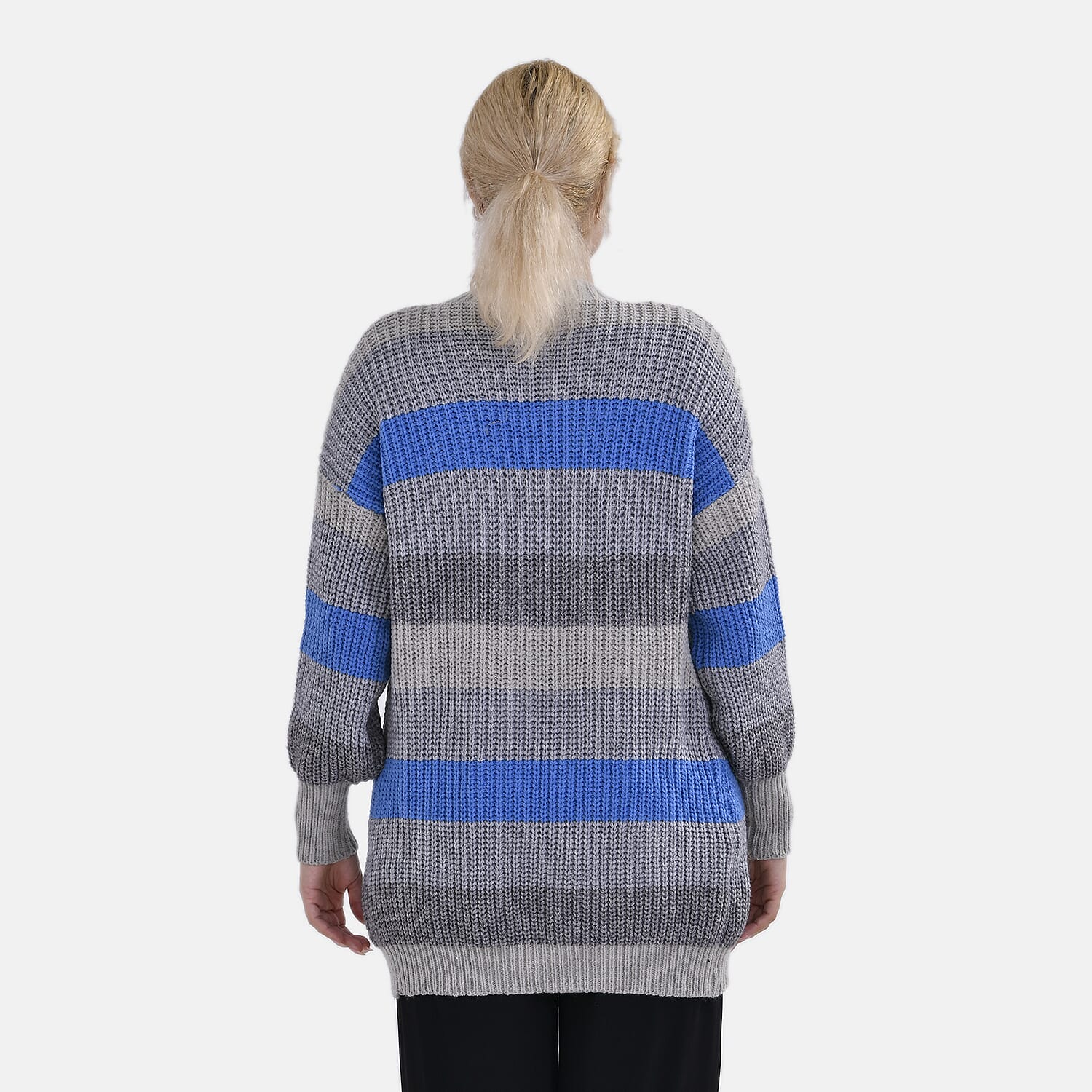 Tamsy Striped Cardigan (Size 8 to20) - Red