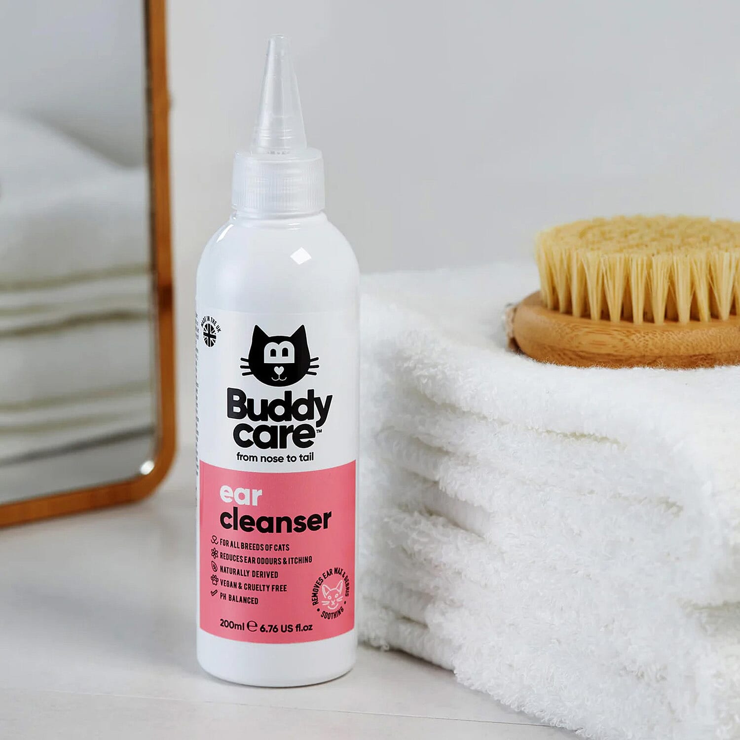 Buddycare Cat Ear Cleaner - 200ml