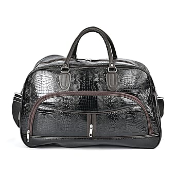 https://tjcuk.sirv.com/Products/77/9/7790291/PU-Crocodile-Travel-Bag-Size-55x21x34-cm-Black-Black_7790291.jpg?w=342&h=342