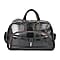 Crocodile Pattern Travel Bag - Purple