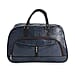 Leatherette Crocodile Pattern Travel Bag with Handle Drop