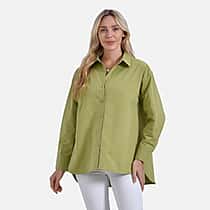 La Marey Cotton Solid Blouse