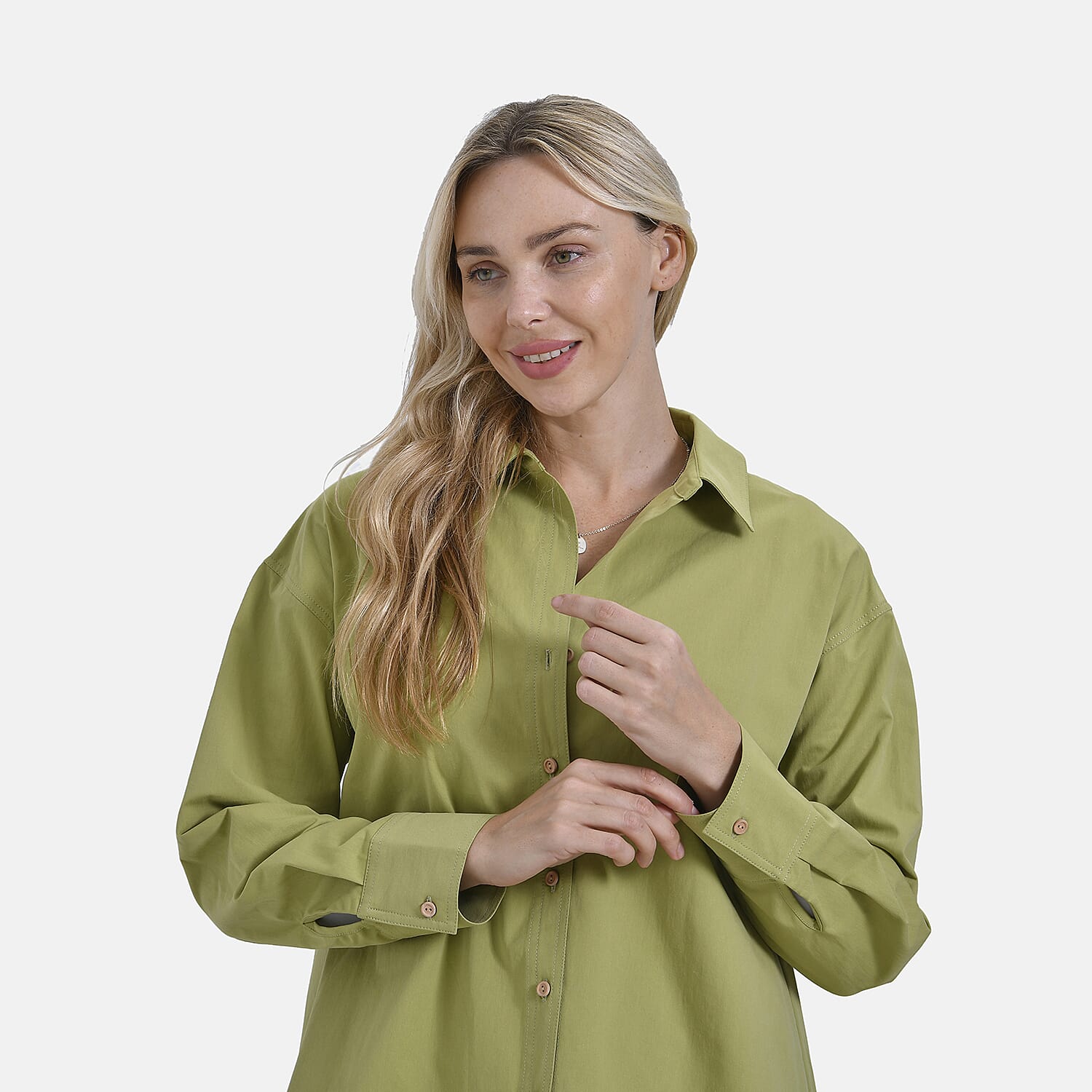 La Marey Pure Cotton Solid Blouse La Marey Pure Cotton Solid Blouse