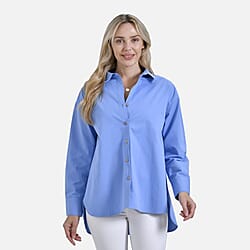 La Marey Pure Cotton Solid Blouse