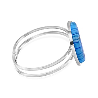 https://tjcuk.sirv.com/Products/77/9/7790896/Blue-Color-Murano-Glass-Bangle-Pure-White-Stainless-Steel-25-00-ct-25-_7790896_2.jpg?w=342&h=342