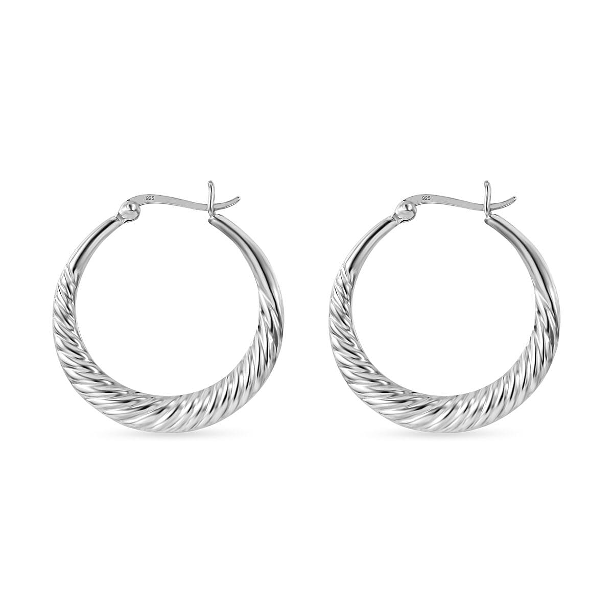 Sterling Silver Hoop Earrings