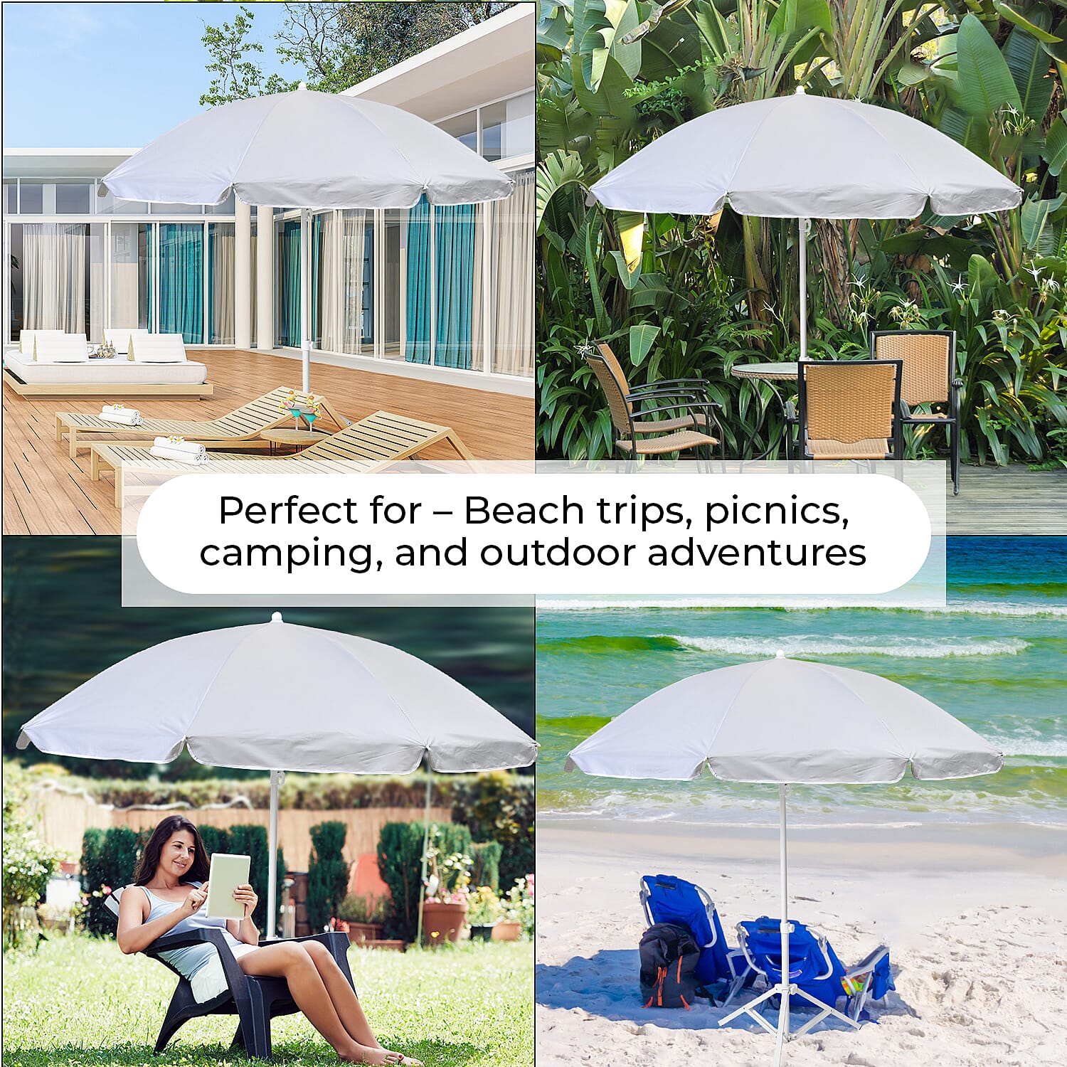 Beach Umbrella With a Bag