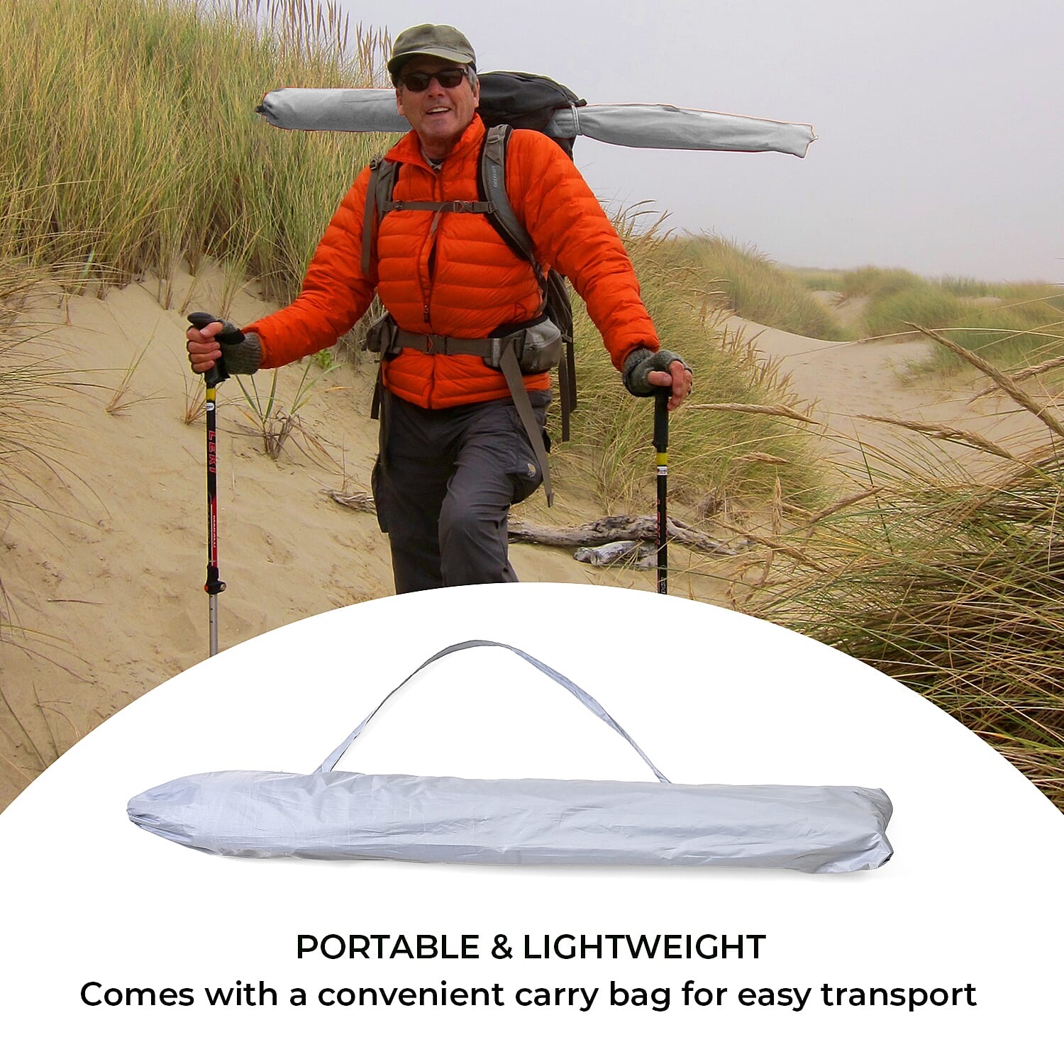 Beach Umbrella With a Bag