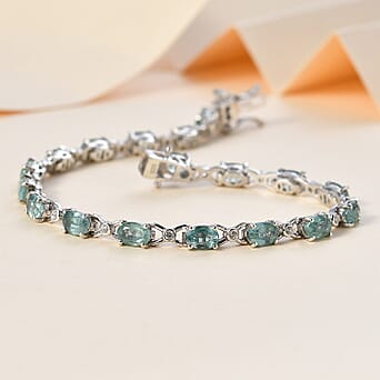 https://tjcuk.sirv.com/Products/77/9/7791193/Mint-Kyanite-White-Zircon-Cluster-Bracelet-Size-7-in-Platinum-Overlay-_7791193_1.jpg?w=342&h=342