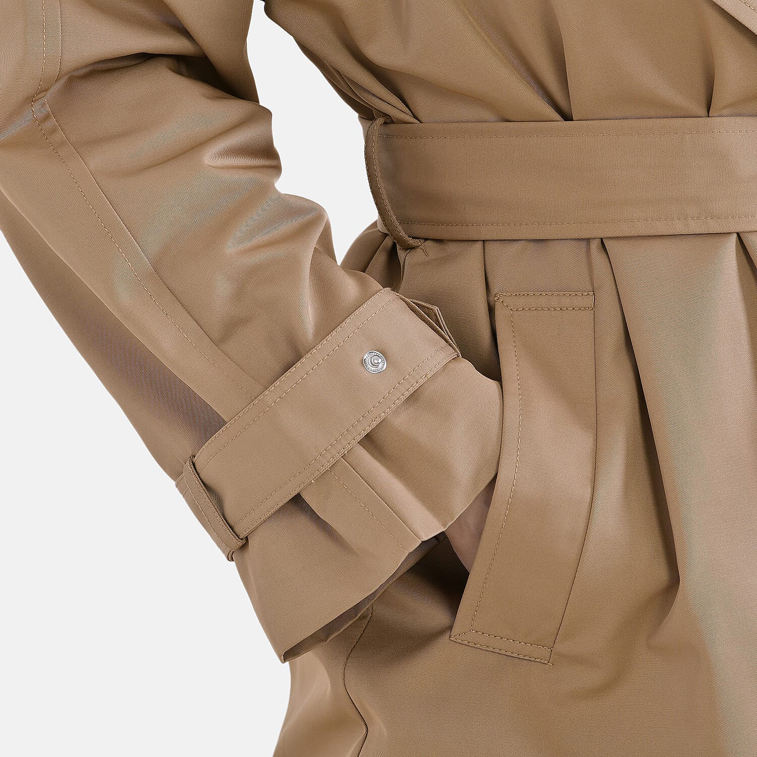LA Marey Windproof Trench Coat LA Marey Windproof Trench Coat