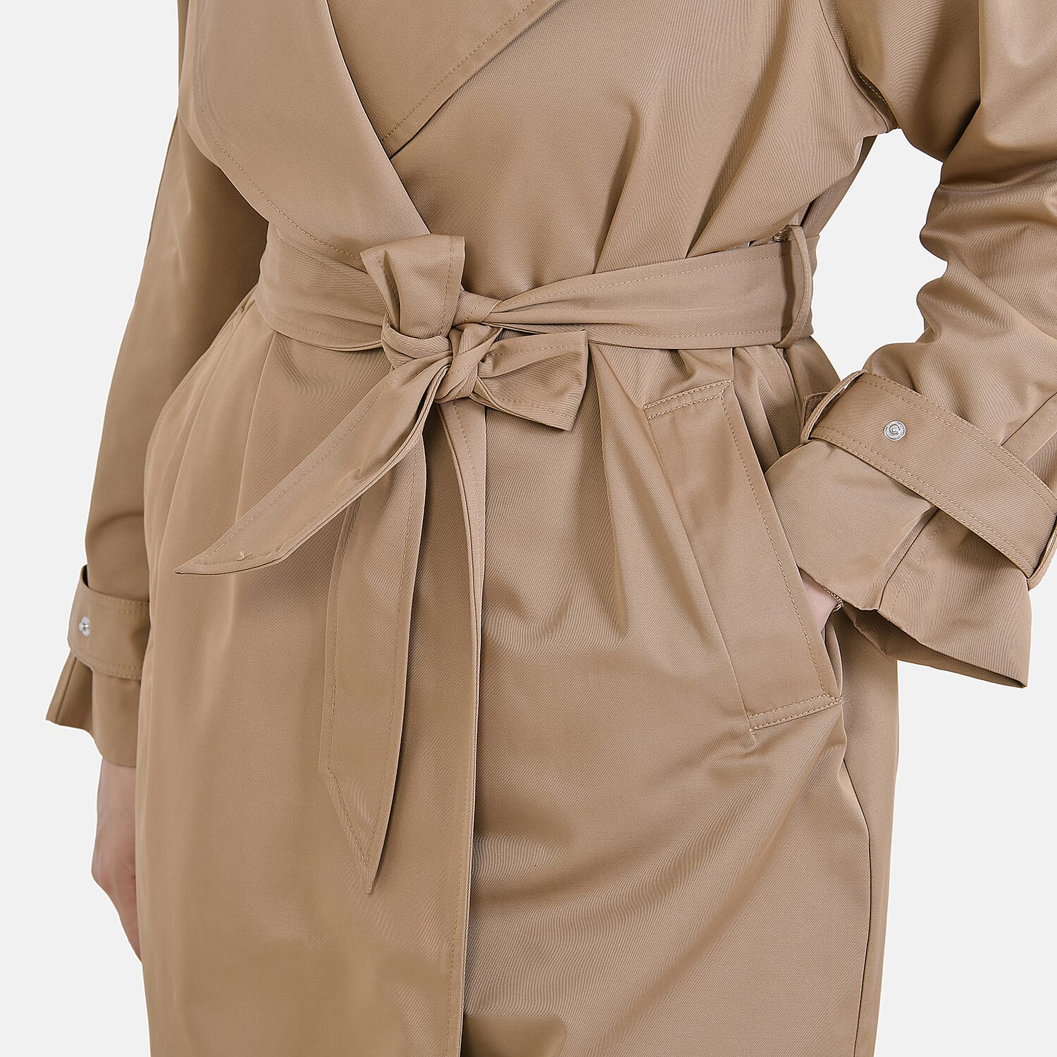LA Marey Windproof Trench Coat LA Marey Windproof Trench Coat