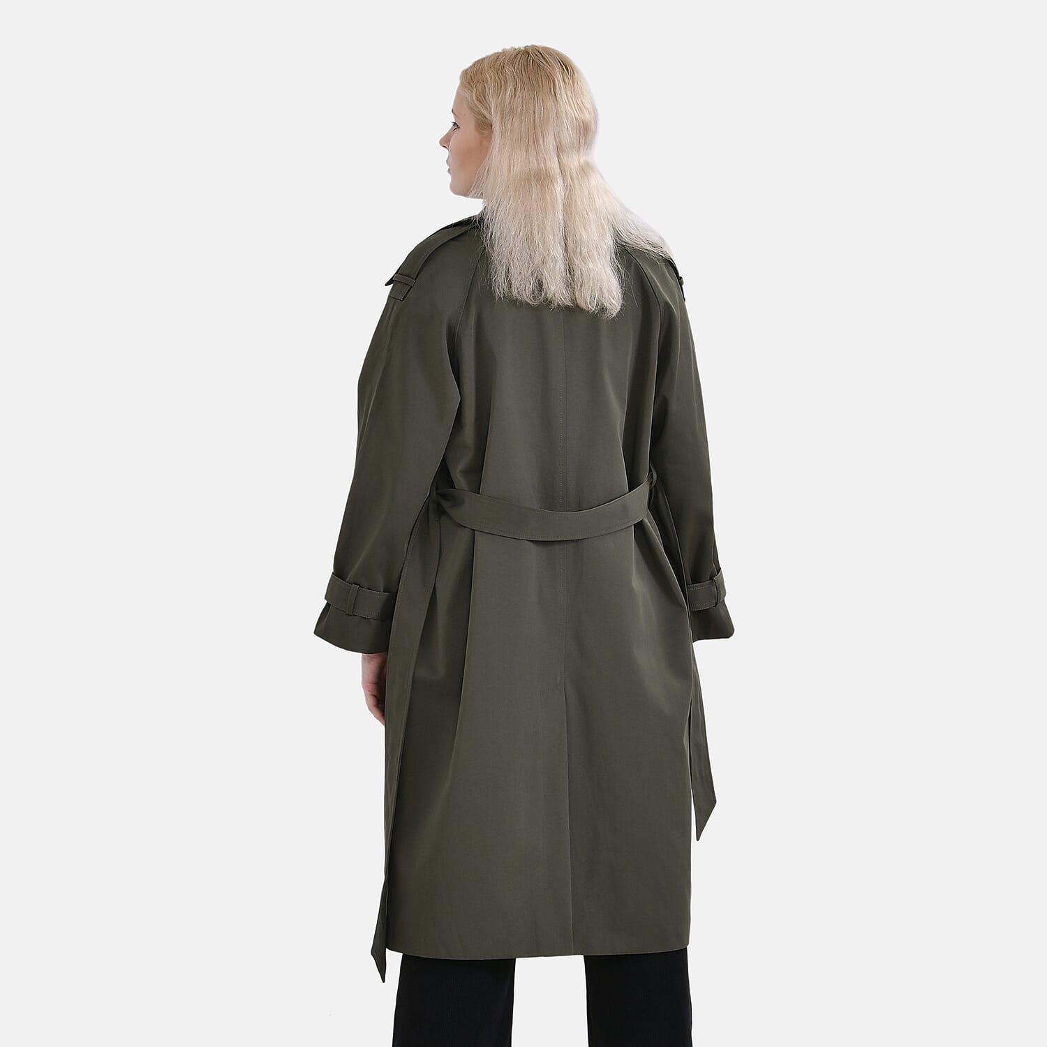 LA Marey Windproof Trench Coat