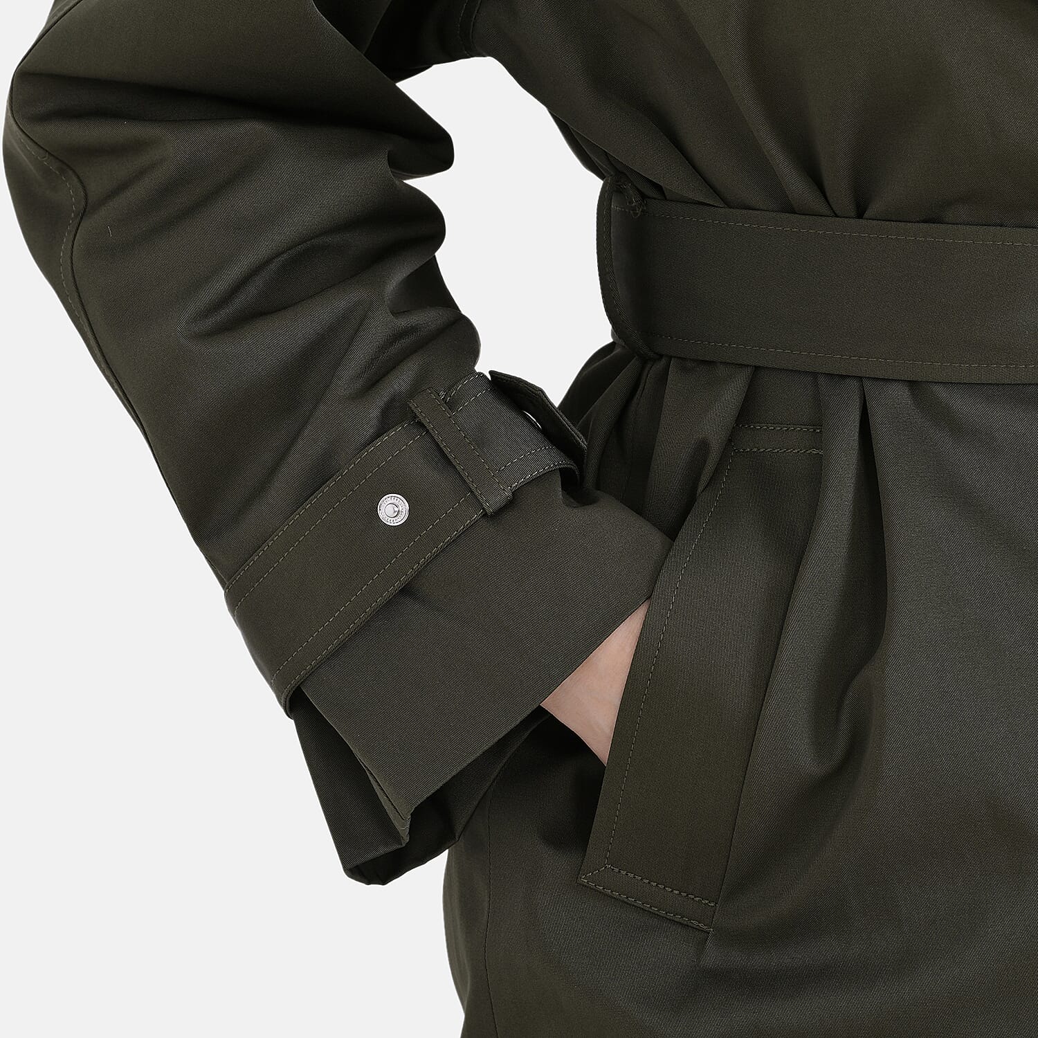 LA Marey Windproof Trench Coat