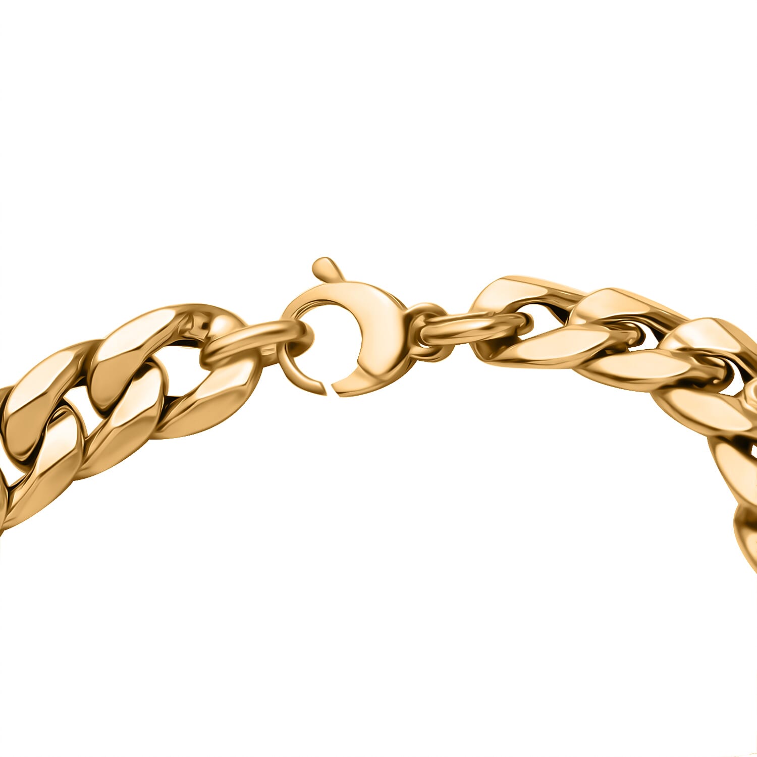 Maestro Collection - 9K Yellow Gold Curb Bracelet (Size - 7.5) Gold Wt. 5.50 Gms.