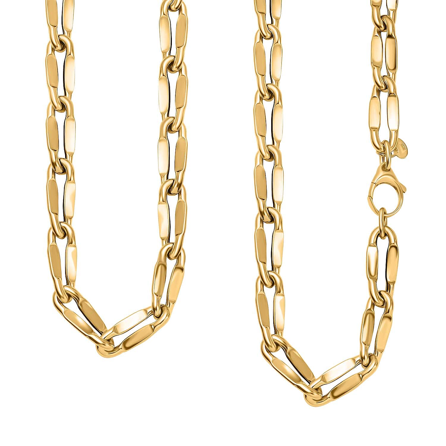 Maestro Collection - 9K Yellow Gold Grande Valentino Necklace (Size - 20), Gold Wt. 9.20 Gms.