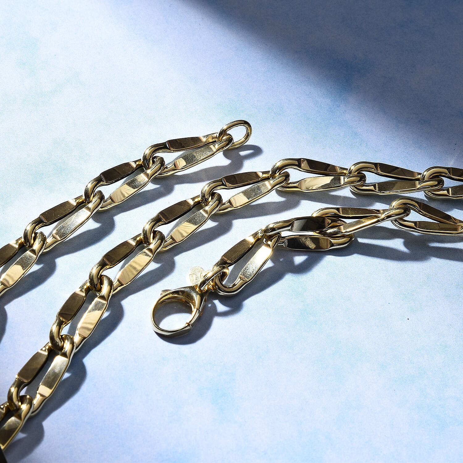 Maestro Collection - 9K Yellow Gold Grande Valentino Necklace (Size - 20), Gold Wt. 9.20 Gms.