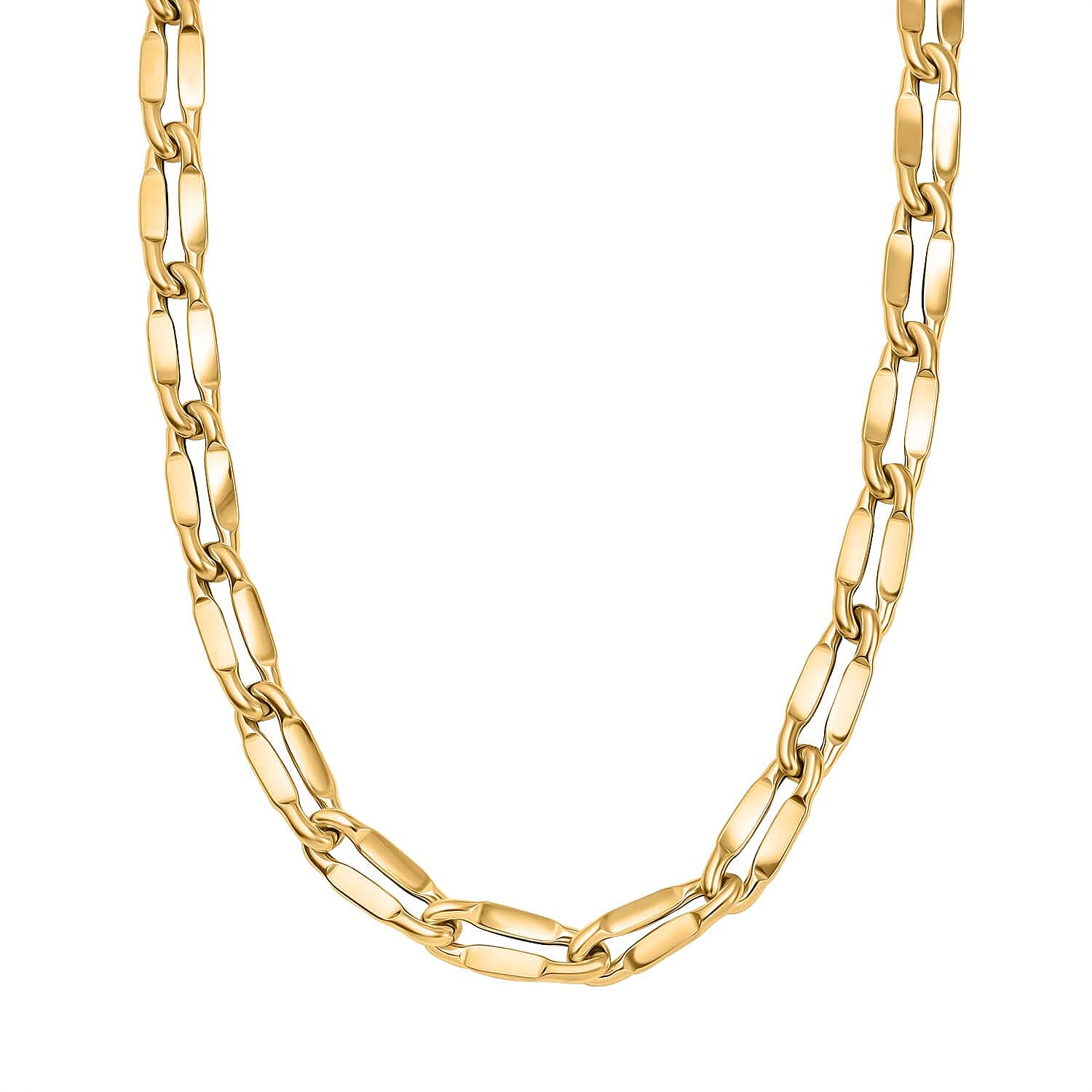 Maestro Collection - 9K Yellow Gold Grande Valentino Necklace (Size - 20), Gold Wt. 9.20 Gms.