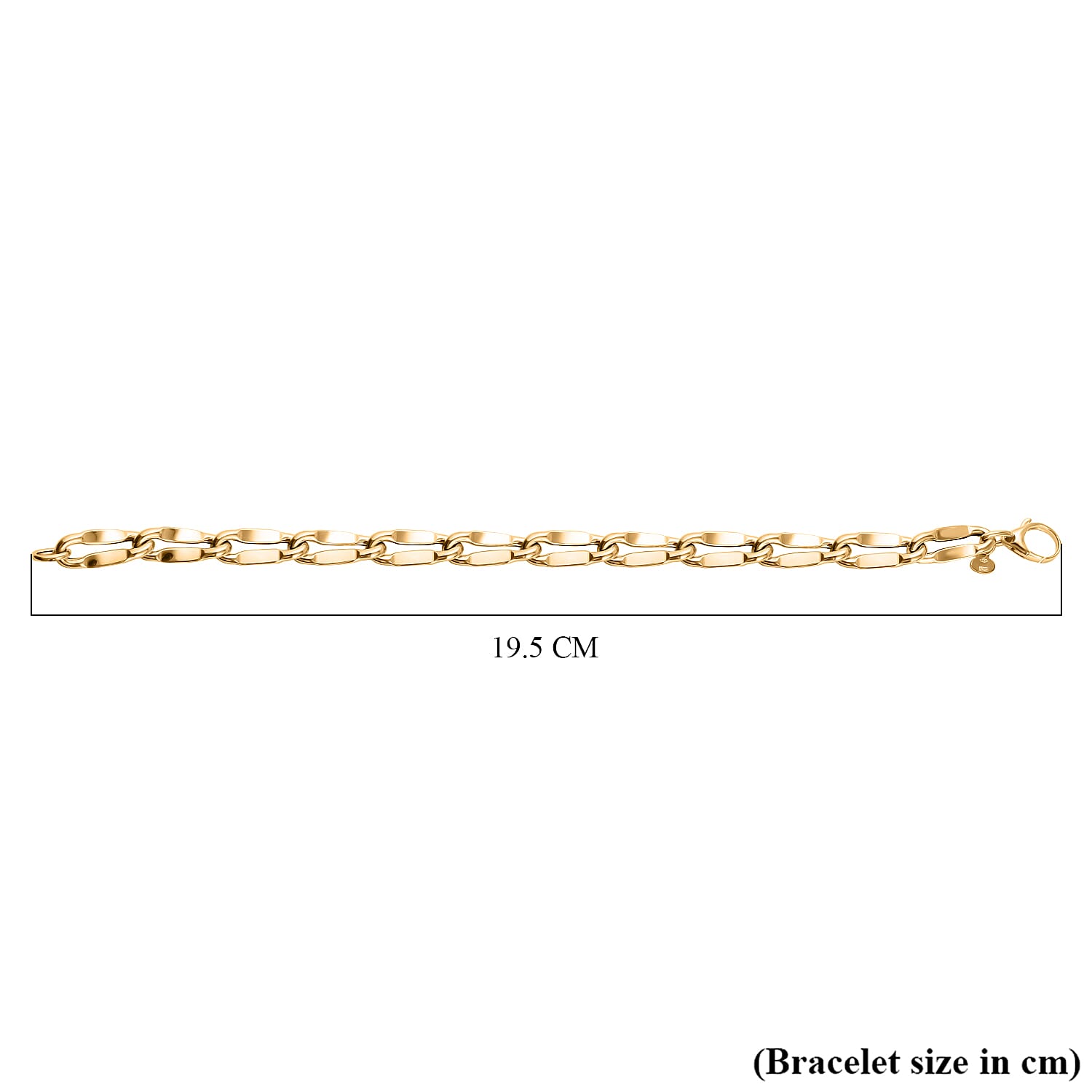 Maestro Collection - 9K Yellow Gold Grande Valentino Bracelet (Size - 7.5) Gold Wt. 4.10 Gms.