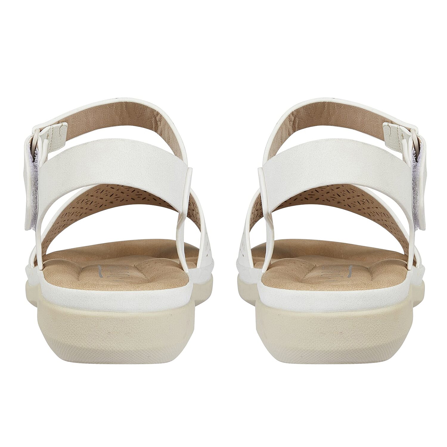 Jo & Joe Ladies Sandal (Size 6) - White