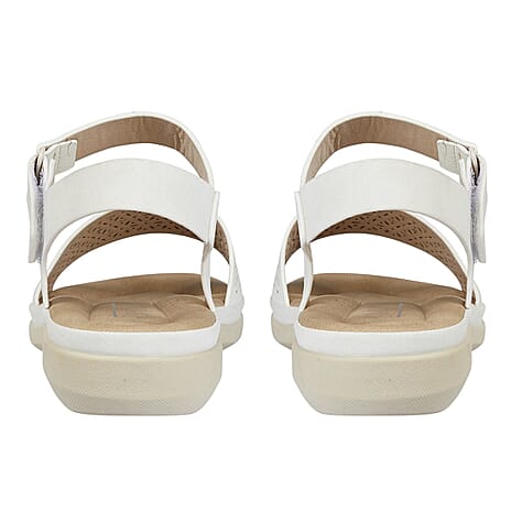Jo & Joe Ladies Sandal (Size 7) - White