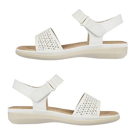 Jo & Joe Ladies Sandal (Size 7) - White