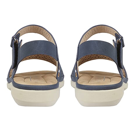 Jo & Joe Ladies Sandal (Size 4) - Navy