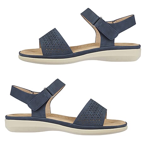 Jo & Joe Ladies Sandal (Size 4) - Navy